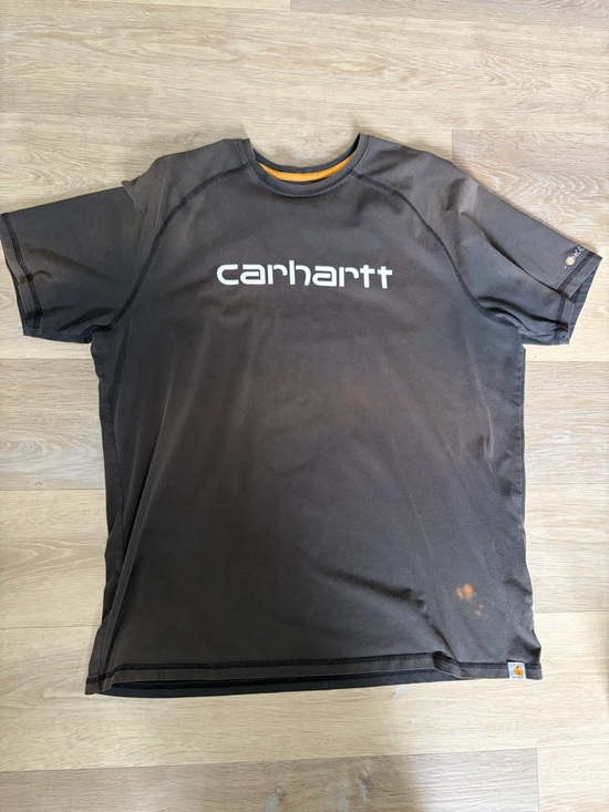 Carhartt Other - Carhartt Force Logo Tee Black Relaxed Fit XL Workwear Shirt